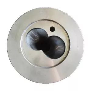 Núcleo de confluencia del extrusor