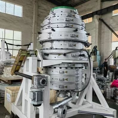 Cabezal de matriz de extrusión de tuberías
